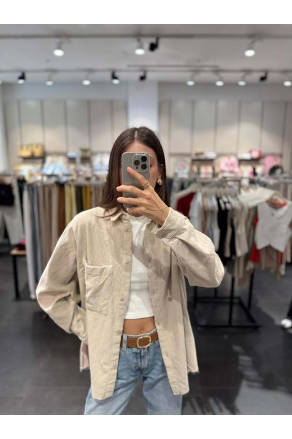 GÖMLEK 4699 - QATRE - 25KGM4699 - BEJ