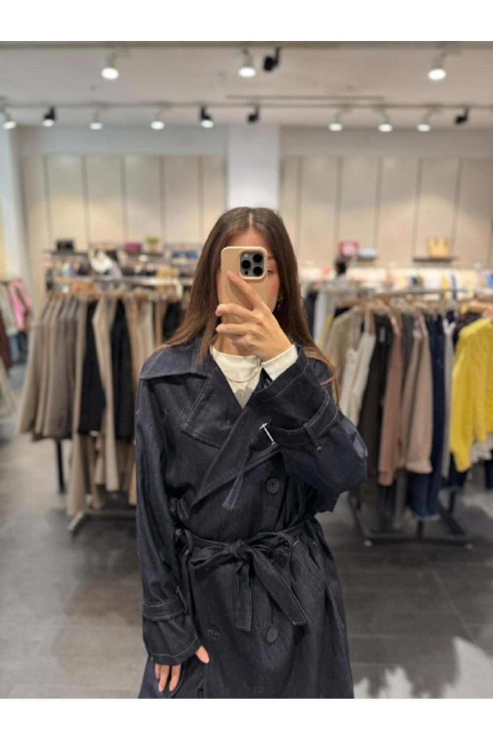 TRENÇKOT 4003 - QATRE - 25KTRÇ4003 - LACİVERT