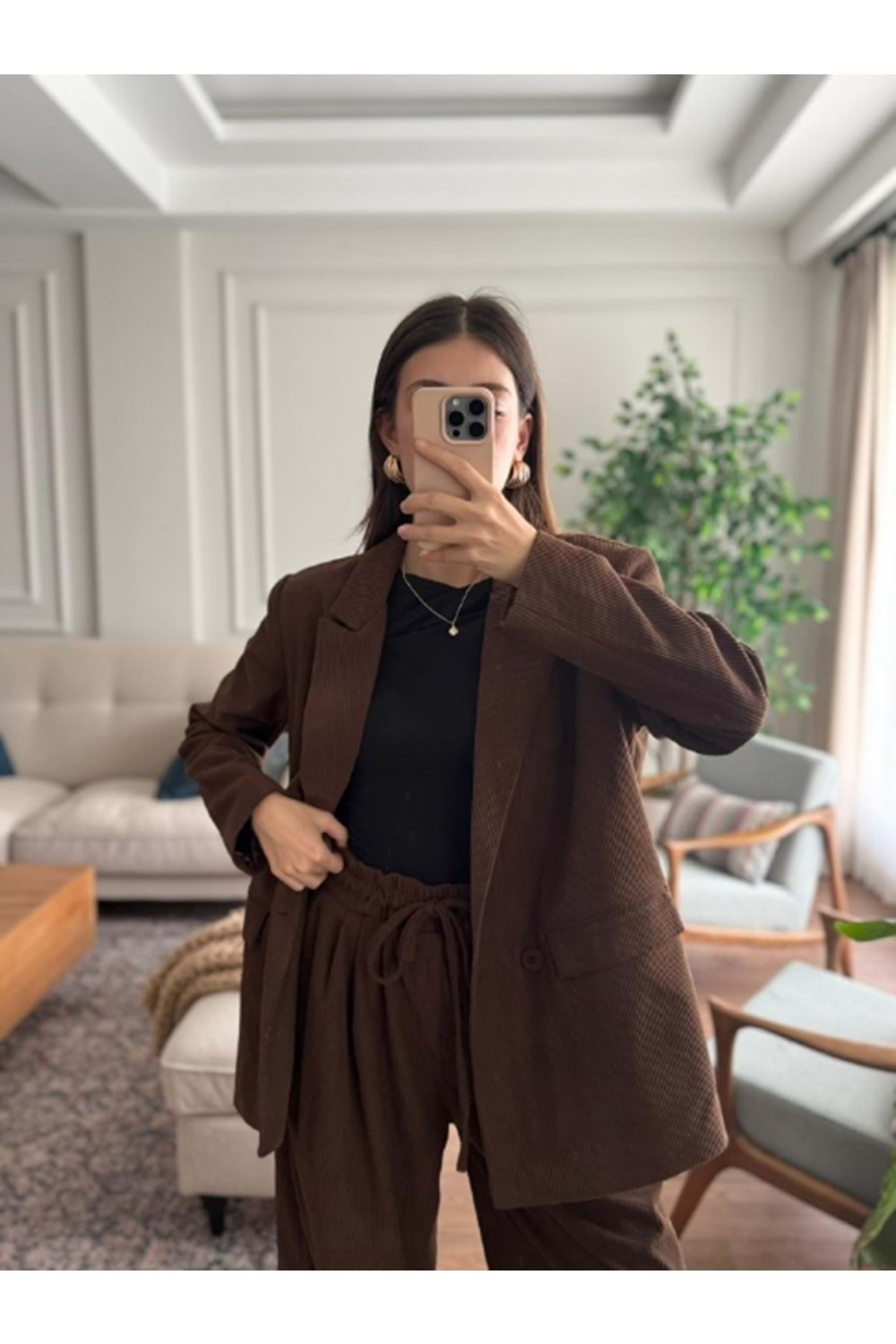 PANTOLON 2008 - QATRE - 25KPN2008 - KAHVE