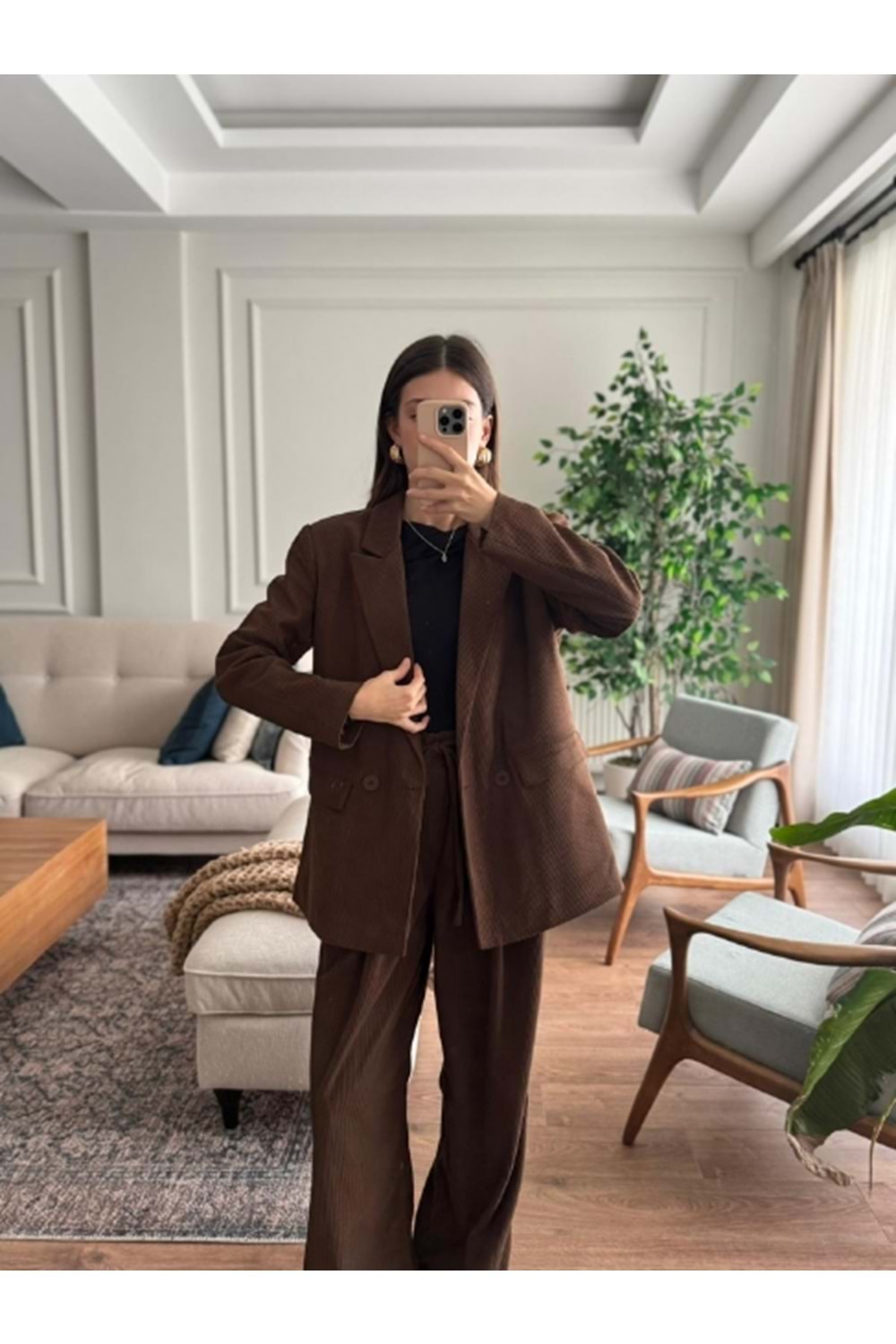 CEKET 5005 - QATRE - 25KCKT5005 - KAHVE