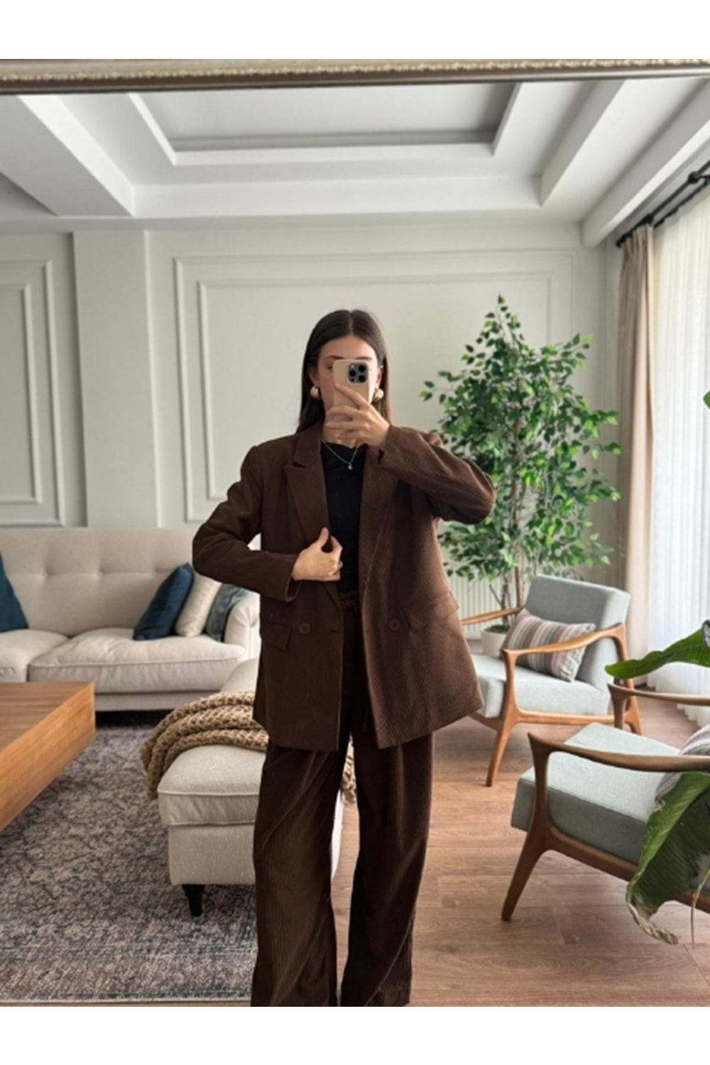 CEKET 5005 - QATRE - 25KCKT5005 - KAHVE