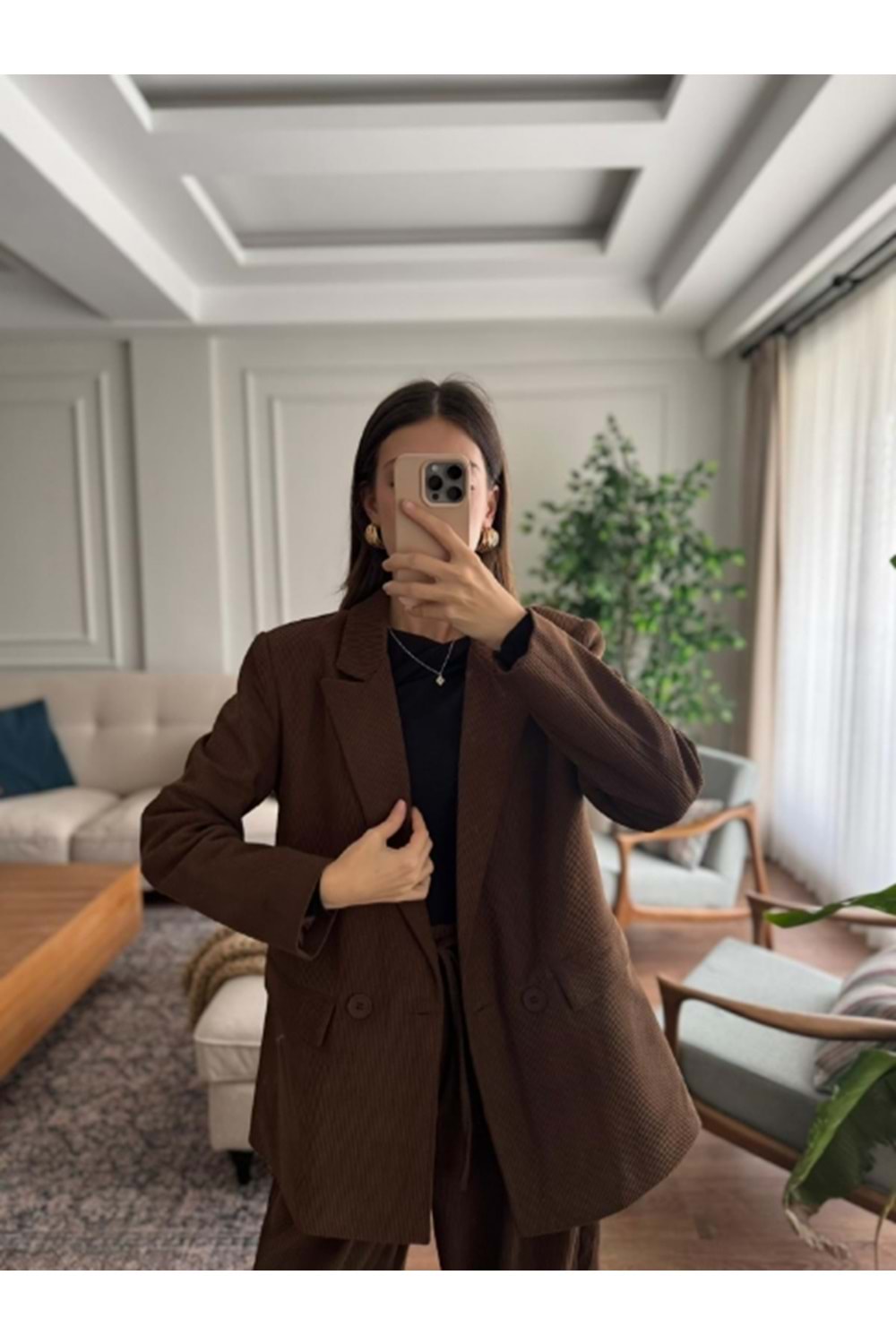 CEKET 5005 - QATRE - 25KCKT5005 - KAHVE