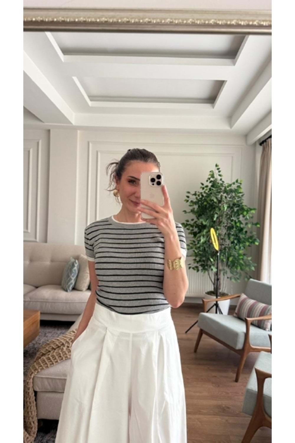 TRİKO 1761 - QATRE - G26YTR1761 - GRİ - STANDART