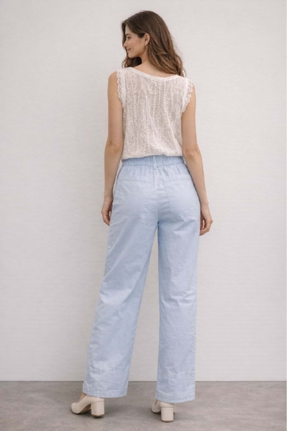 PANTOLON 1009 - QATRE - 26YPN1009 - MAVİ