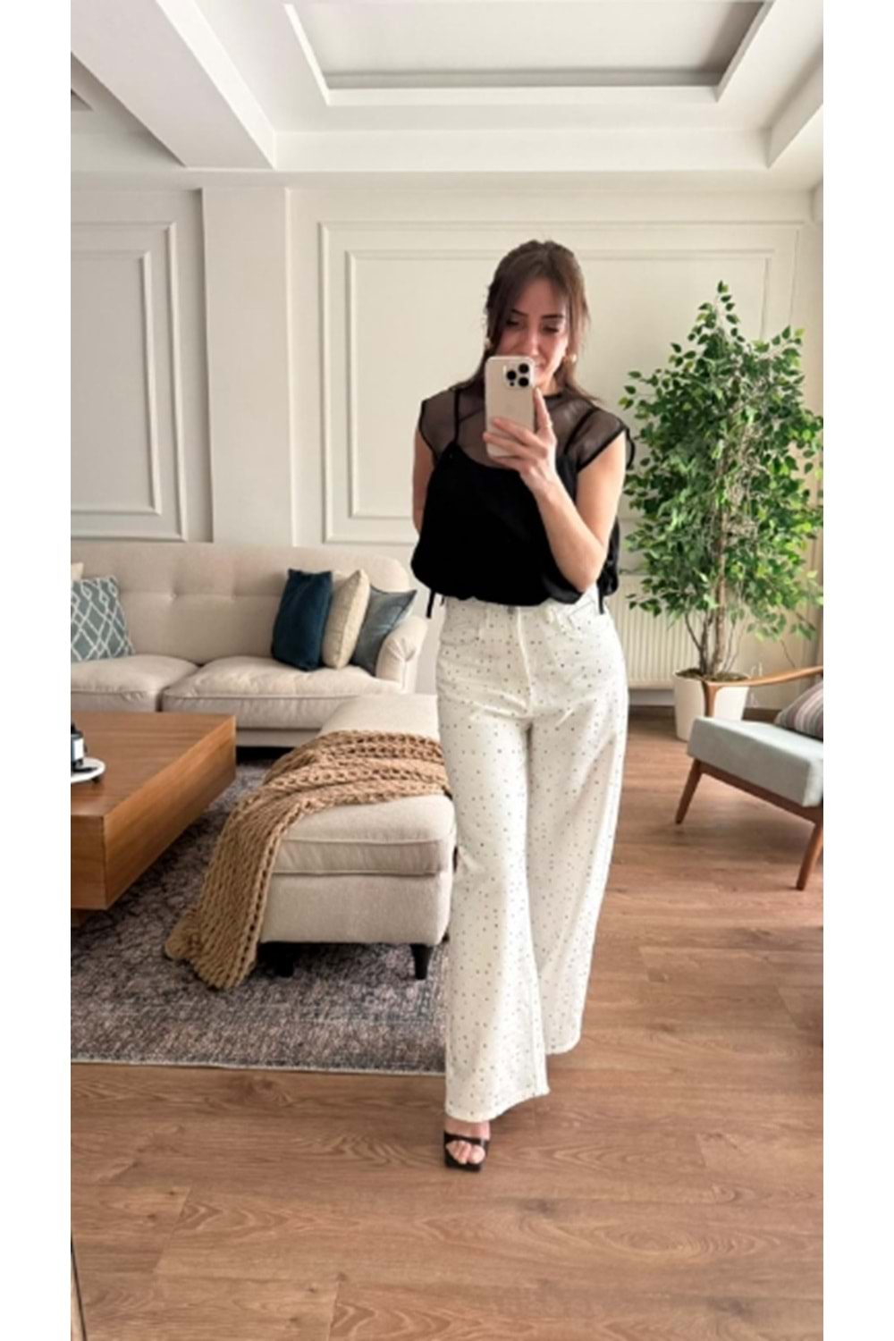 PANTOLON 8017 - QATRE - 26YPN8017 - BEYAZ