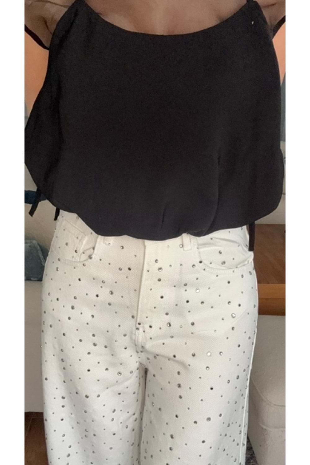 BLUZ 1633 - QATRE - 26YBL1633 - SİYAH