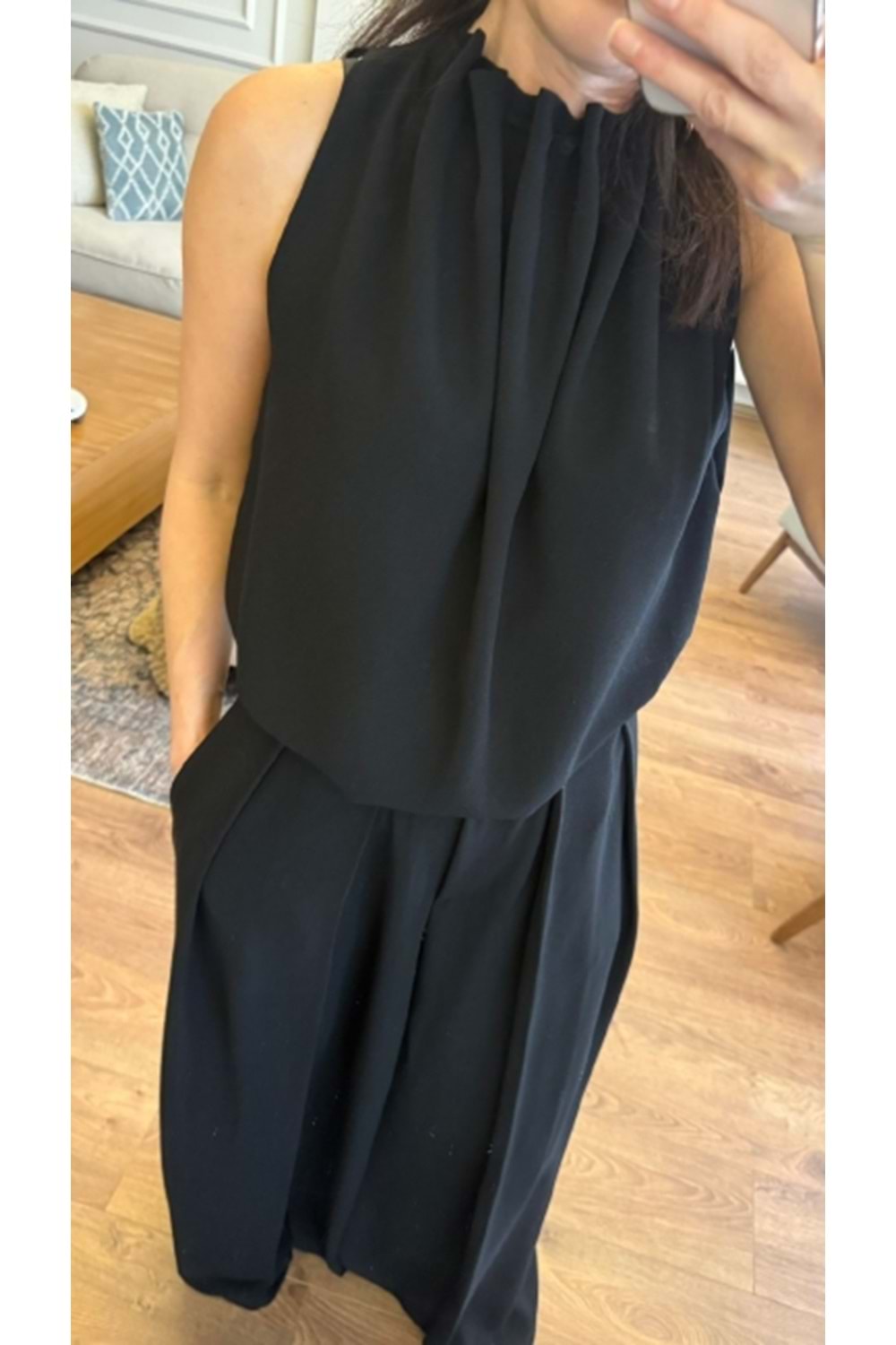 BLUZ 0011 - QATRE - 26YBL0011 - SİYAH