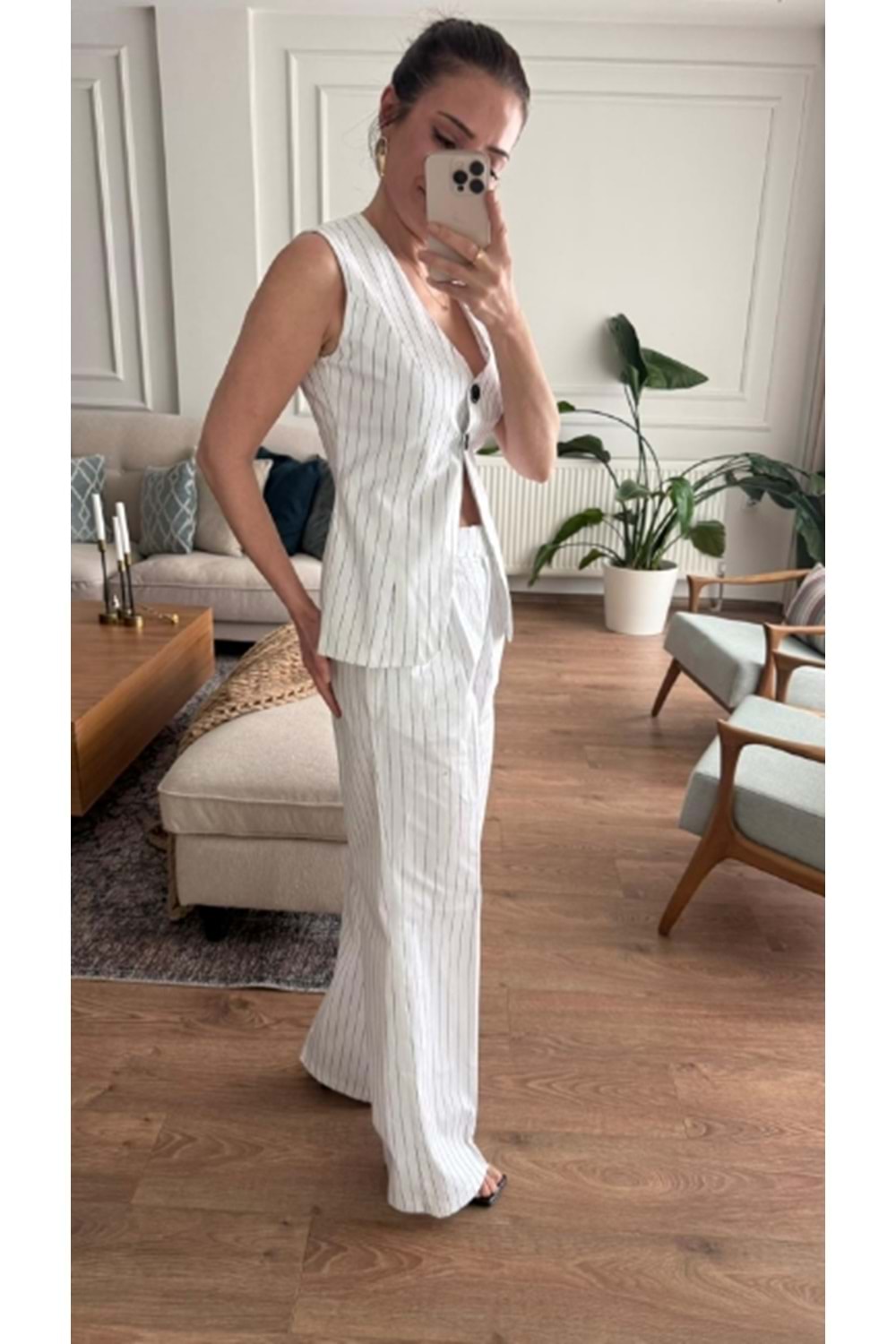 PANTOLON 6300 - QATRE - 26YPN6300 - BEYAZ