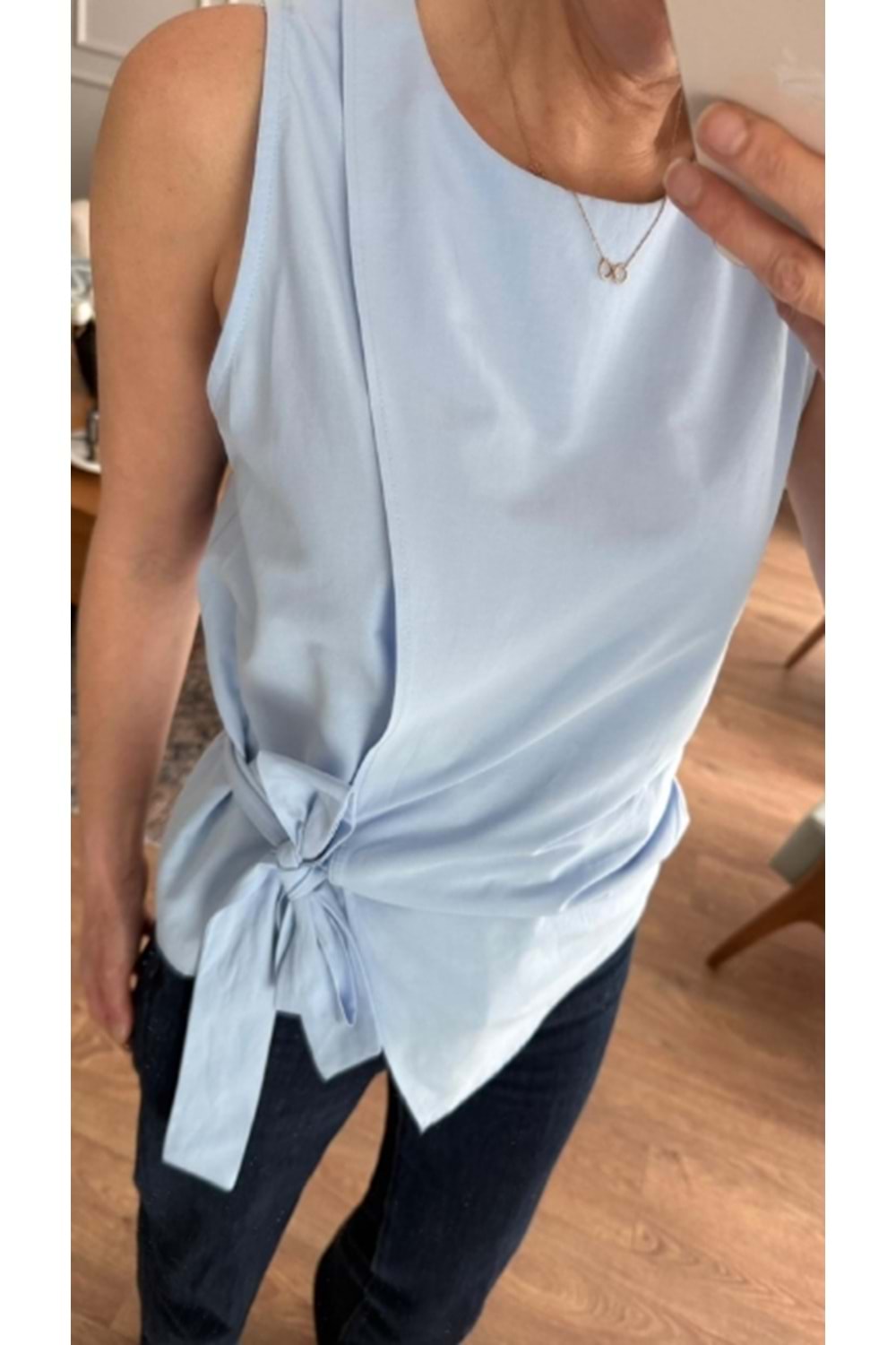 BLUZ 1859 - QATRE - 26YBL1859 - MAVİ