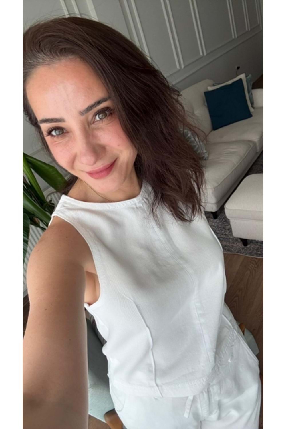BLUZ 8289 - QATRE - 26YBL8289 - BEYAZ