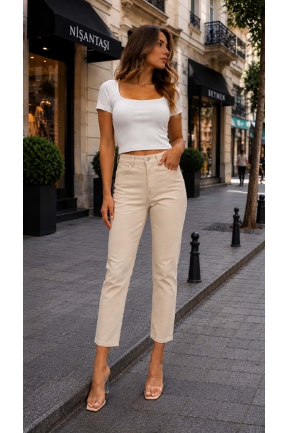 PANTOLON 7129 - QATRE - 26YPN7129 - BEJ