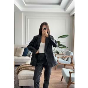 PANTOLON 1340 - QATRE - 25KPN1340 - SİYAH - L