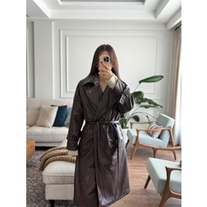 TRENÇKOT 4002 - QATRE - 25KTRÇ4002 - KAHVE - STANDART