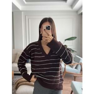 TRİKO 4969 - QATRE - 25KTR4969 - KAHVE - STANDART