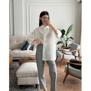 GÖMLEK 3440 - QATRE - 25KGM3440 - BEYAZ - S