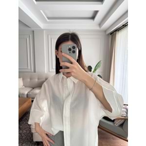 GÖMLEK 3440 - QATRE - 25KGM3440 - BEYAZ - S