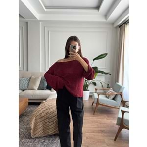 TRİKO 4455 - QATRE - 25KTR4455 - BORDO - STANDART