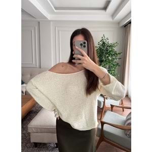 TRİKO 4455 - QATRE - 25KTR4455 - EKRU - STANDART