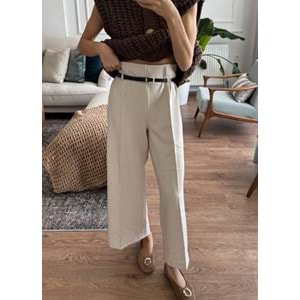 PANTOLON 8097 - QATRE - 25KPN8097 - TAŞ - L