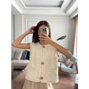 HIRKA 4867 - QATRE - 25KHR4867 - KREM - STANDART