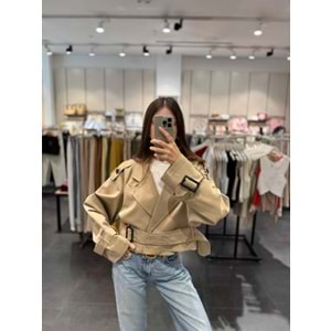 TRENÇKOT 6259 - QATRE - 25KTRÇ6259 - VİZON - M