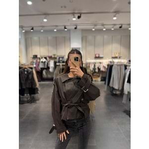 TRENÇKOT 6293 - QATRE - 26YTRÇ6293 - KAHVE - L