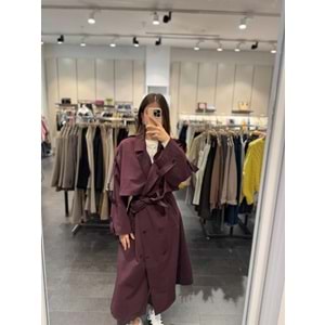 TRENÇKOT 9476 - QATRE - 25KTRÇ9476 - MÜRDÜM - STANDART