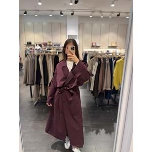 TRENÇKOT 9476 - QATRE - 25KTRÇ9476 - MÜRDÜM - STANDART