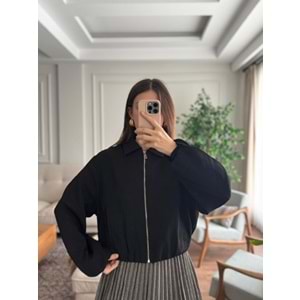 CEKET 7643 - QATRE - 25KCKT7643 - SİYAH - S