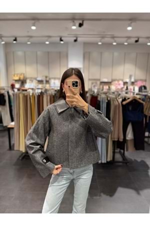 CEKET 6267 - QATRE - 25KCKT6267 - SİYAH