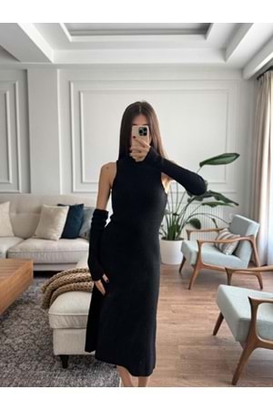 ELBİSE 1001 - QATRE - 25KEL1001 - SİYAH