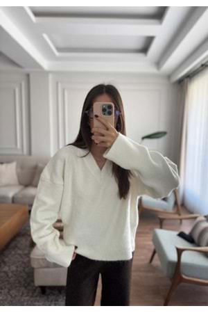 TRİKO 4758 - QATRE - 25KTR4758 - EKRU