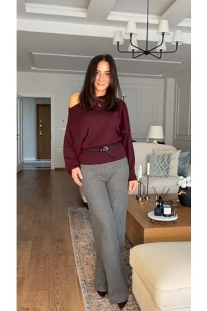 PANTOLON 3670 - QATRE - 26KPN3670 - ANTRASİT