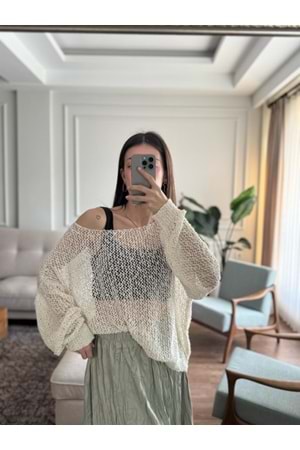 TRİKO 4412 - QATRE - 26YTR4412 - EKRU