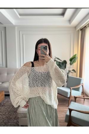 TRİKO 4412 - QATRE - 26YTR4412 - EKRU