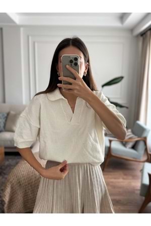 TRİKO 7002 - QATRE - 25KTR7002 - EKRU