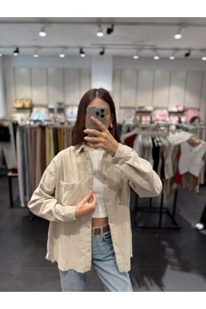 GÖMLEK 4699 - QATRE - 25KGM4699 - BEJ