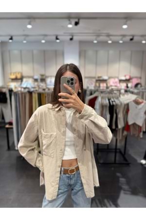 GÖMLEK 4699 - QATRE - 25KGM4699 - BEJ