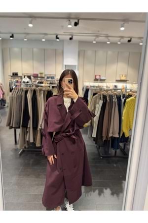 TRENÇKOT 9476 - QATRE - 25KTRÇ9476 - MÜRDÜM