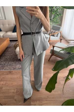 PANTOLON 9234 - QATRE - 25KPN9234 - GRİ