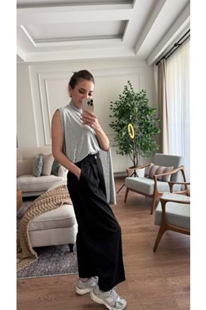 BLUZ 8210 - QATRE - 26YBL8210 - GRİ