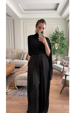 BLUZ 8210 - QATRE - 26YBL8210 - SİYAH