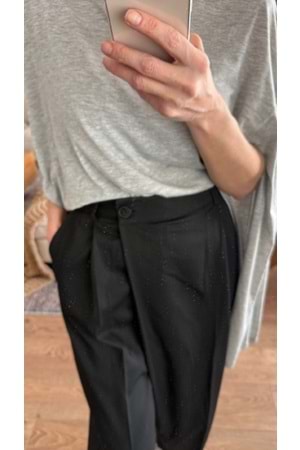 PANTOLON 8191 - QATRE - 26YPN8191 - SİYAH