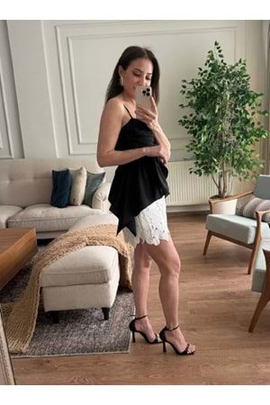 ŞORT 9421 - QATRE - 26YŞRT9421 - BEYAZ