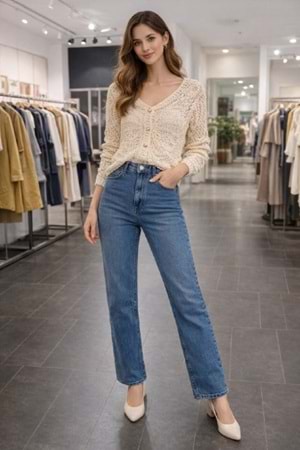 PANTOLON 7977 - QATRE - 26YPN7977 - BLUE