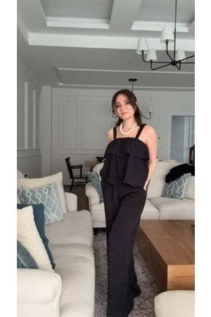 PANTOLON 7562 - QATRE - 26YPN7562 - SİYAH