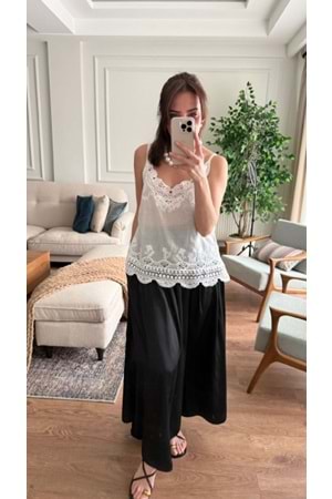 BLUZ 0890 - QATRE - 26YBL0890 - BEYAZ