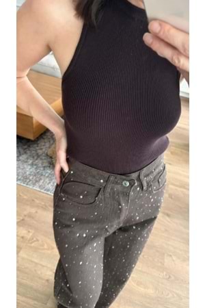 BLUZ 0001 - QATRE - 26YBL0001 - KAHVE