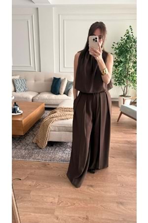 PANTOLON 0028 - QATRE - 26YPN0028 - KAHVE