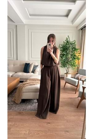 PANTOLON 0028 - QATRE - 26YPN0028 - KAHVE